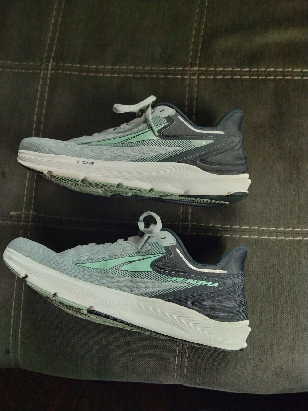 Altra Women's Torin 6 Light Gray Mint Running Shoes Size 7 Athletic Lightweight - Picture 5 of 12